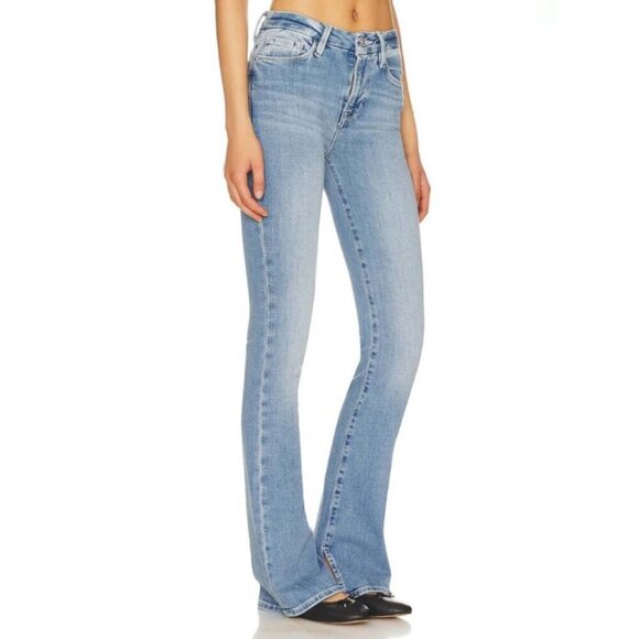 NWT Frame Denim Le Mini Boot Cut Raw Slit Galeston size 30 - Picture 4 of 16